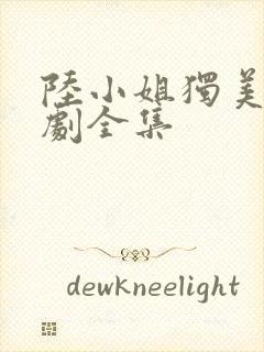 陆小姐独美后短剧全集