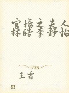 官场之夫人路线林皓李静怡苏沐封面