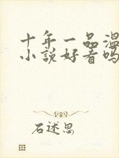 十年一品温如言小说好看吗