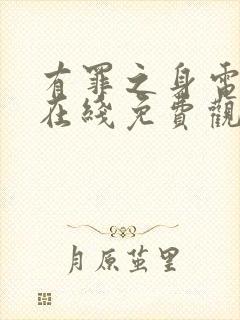 有罪之身电视剧在线免费观看