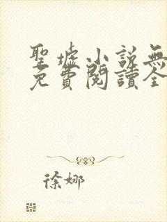 圣墟小说无弹窗免费阅读全文封面