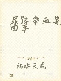 尿路带血是怎么回事封面