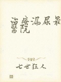 治疗漏尿最好的医院封面