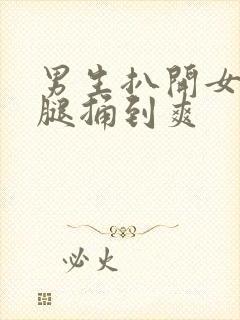 男生扒开女生的腿捅到爽