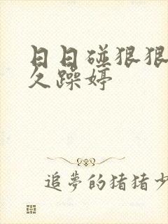 日日碰狠狠躁久久躁婷