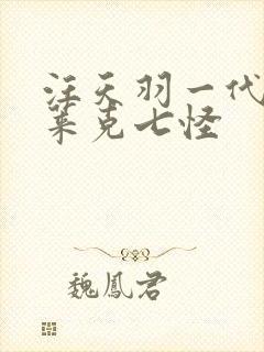 汪天羽一代的史莱克七怪封面