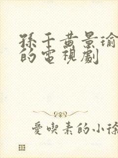 孙千黄景瑜主演的电视剧