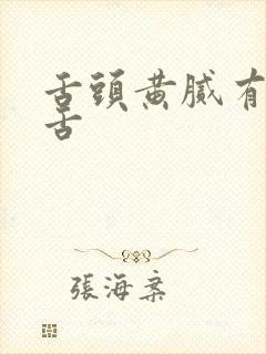 舌头黄腻有齿痕舌封面