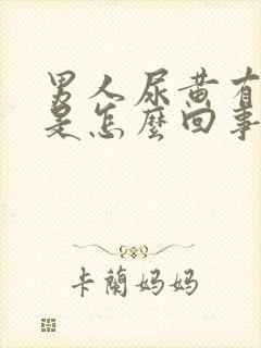 男人尿黄有味道是怎么回事