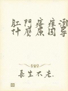 肛门瘙痒潮湿是什么原因导致的