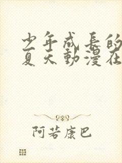 少年成长的那个夏天动漫在线观看