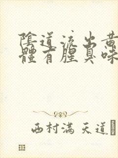 阴道流出黄色液体有腥臭味