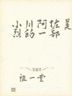 小川阿佐美最激烈的一部