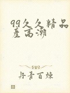 99久久精品国产高潮封面