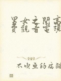 男女之间高清免费观看电视剧日本