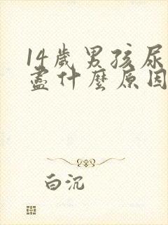 14岁男孩尿不尽什么原因封面