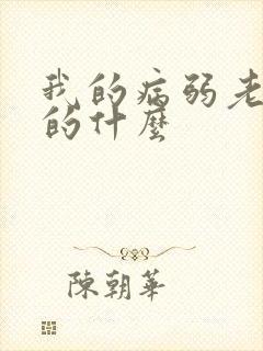 我的病弱老婆讲的什么