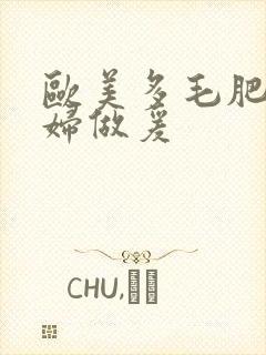 欧美多毛肥胖老妇做爰