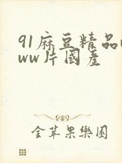 91麻豆精品www片国产