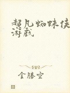 超凡蜘蛛侠2的游戏封面