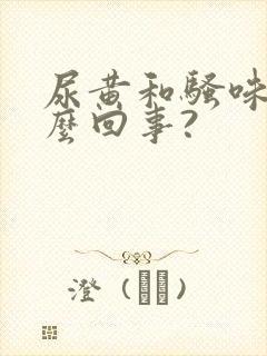 尿黄和骚味重怎么回事?