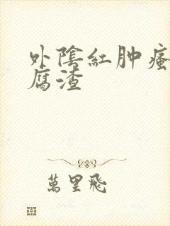 外阴红肿瘙痒豆腐渣