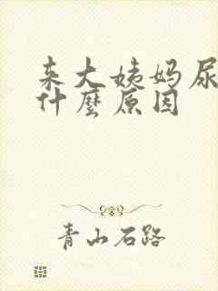 来大姨妈尿频是什么原因