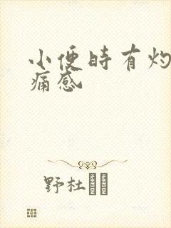 小便时有灼热刺痛感