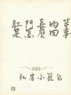 肛门长肉芽瘙痒是怎么回事怎么治疗