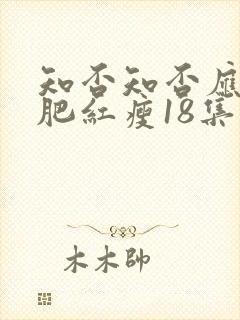 知否知否应是绿肥红瘦18集封面