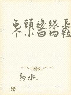 龟头边缘长了一个小白肉粒