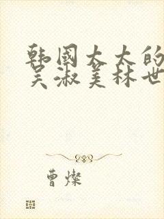 韩国太太的告白吴淑美林世美