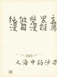 纯做双男主的动漫日漫推荐封面