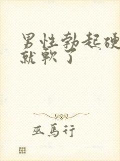 男性勃起硬一会就软了封面