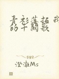 青衫落拓 我们的千阙歌