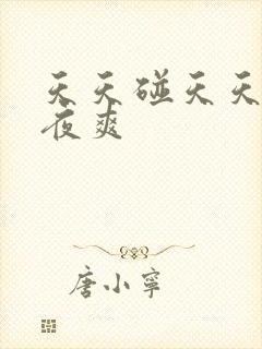 天天碰天天操夜夜爽封面