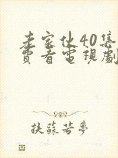 老家伙40集免费看电视剧剧情封面