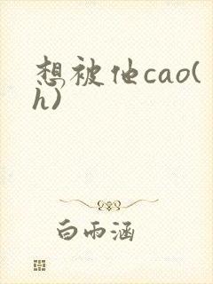 想被他cao(h)