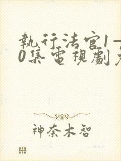 执行法官1—40集电视剧免费封面