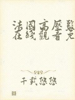 法国高压监狱1在线观看免费完整版