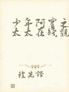 少年阿宾之房东太太在线观看