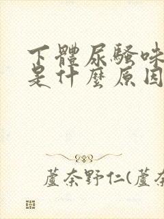 下体尿骚味很重是什么原因