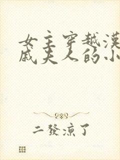 女主穿越汉朝成戚夫人的小说