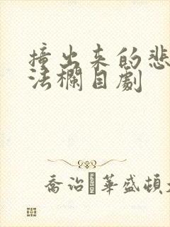 撞出来的悲喜普法栏目剧