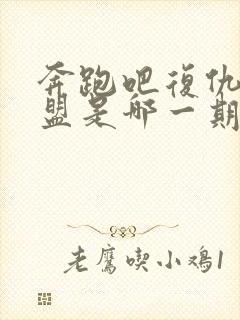 奔跑吧复仇者联盟是哪一期