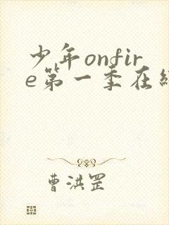 少年onfire第一季在线观看免费