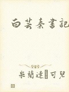 白芸秦书记封面