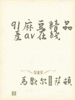91麻豆精品国产av在线