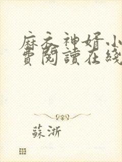 麻衣神婿小说免费阅读在线