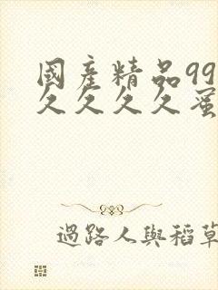 国产精品99久久久久久蜜臀